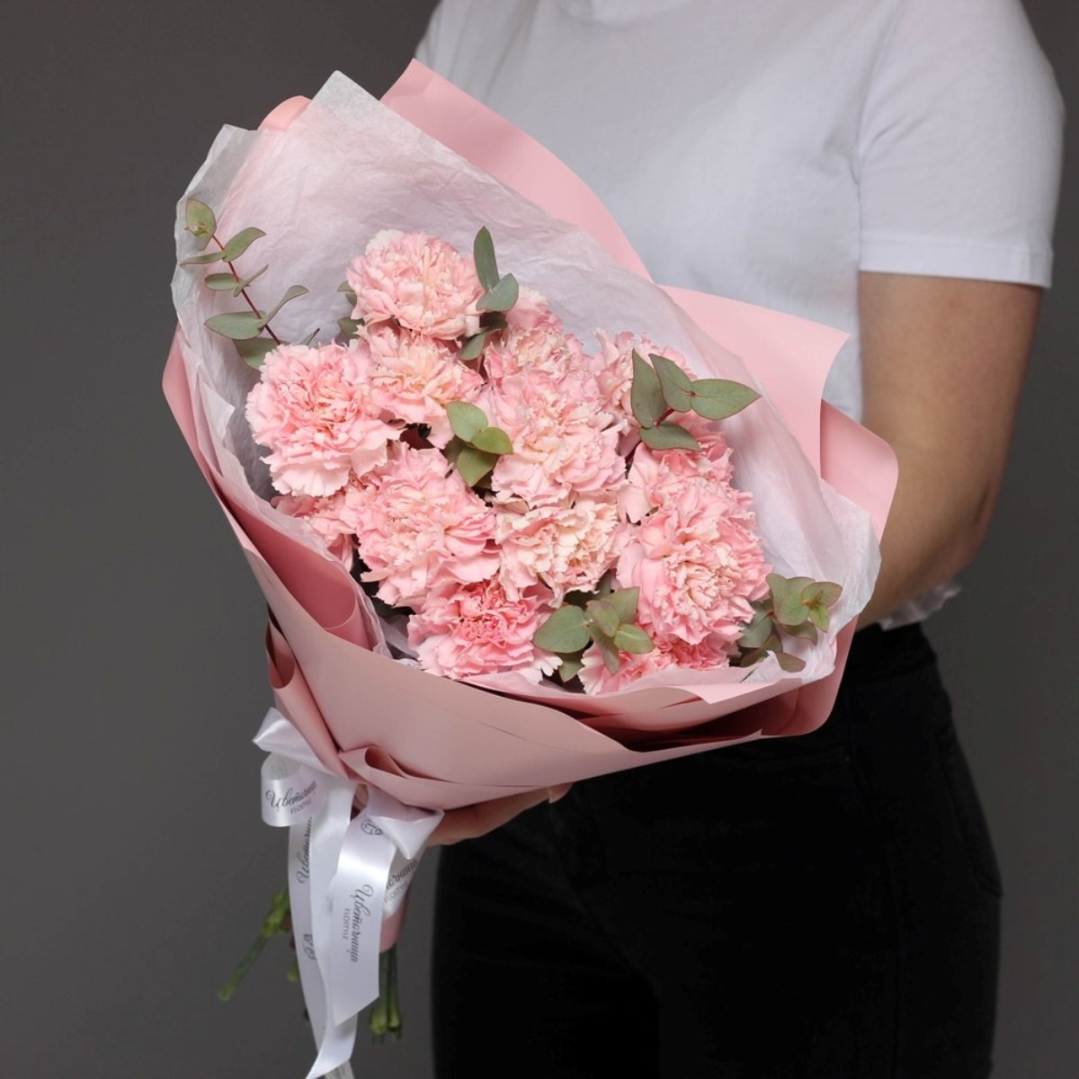 buket rozovyh diantusov 1